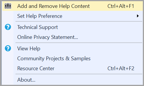 HelpViewer – Hinzufügen und Entfernen von Inhalten