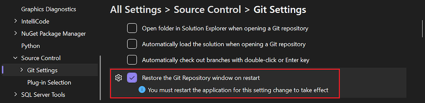 Screenshot der Option 