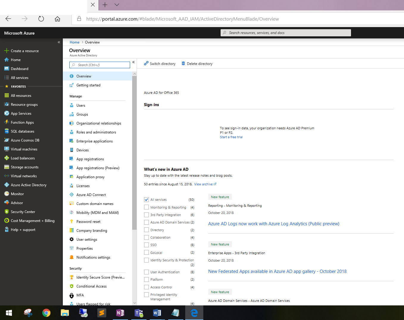 Select Microsoft Entra ID.