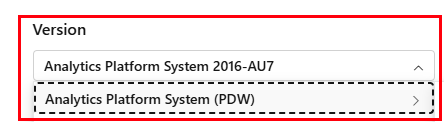 Screenshot from learn.microsoft.com of the product Version selector.