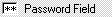 Screenshot of Visual Studio Password Field.