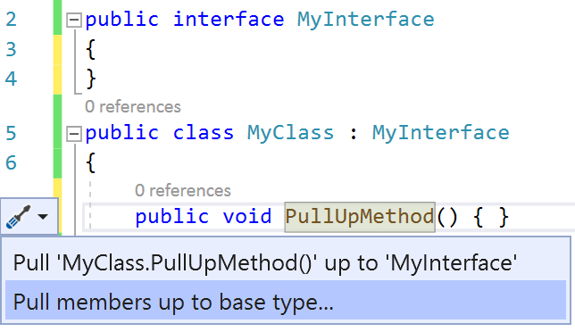 Screenshot of Pull Members up.