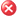 Icono de la UI: error