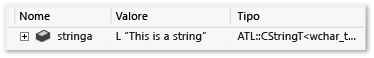 CStringT DisplayString elemento