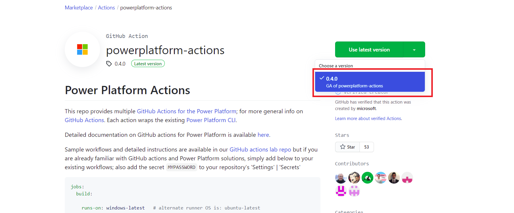 GitHub Actions インストール