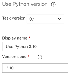 Definir versão 2 do Python no Azure DevOps